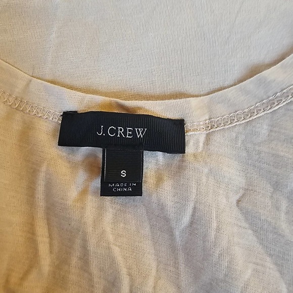 Womens rose with rhinestone tank. Sz S. J.crew - Picture 2 of 3